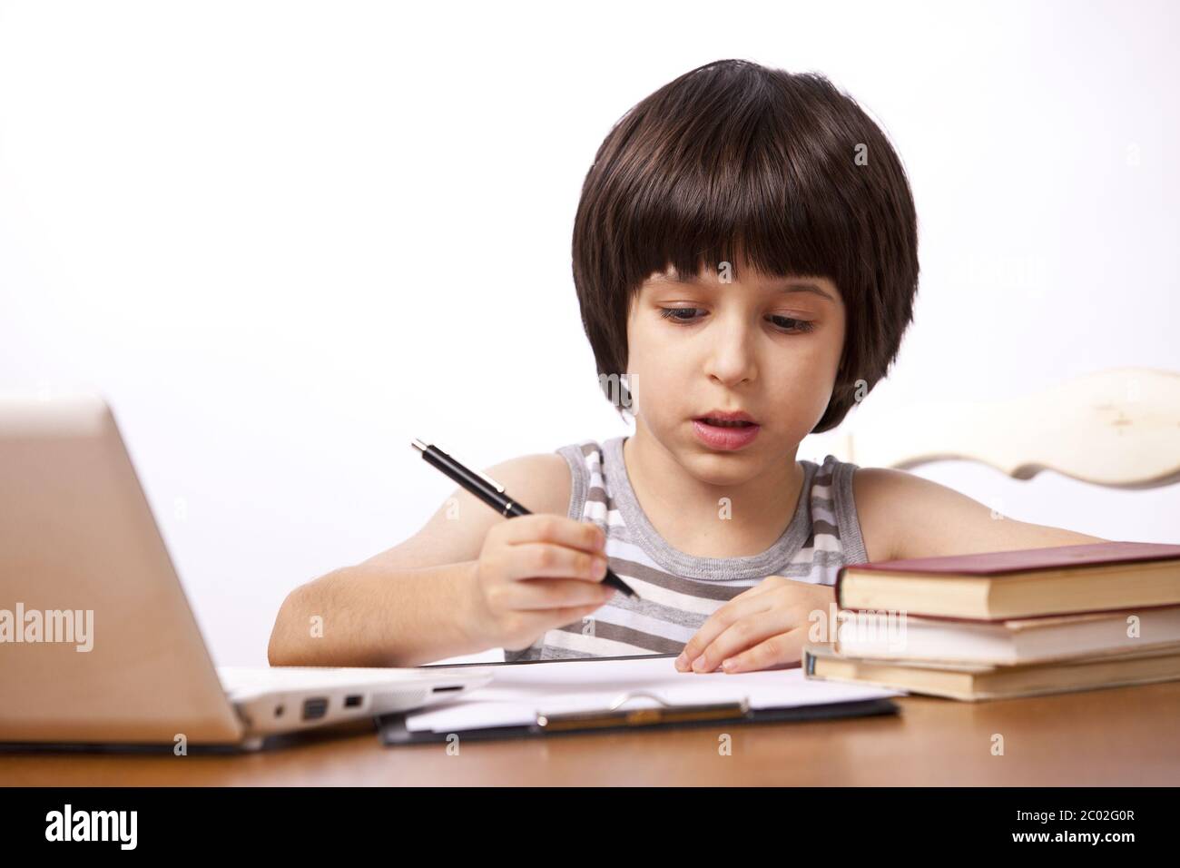 John his homework