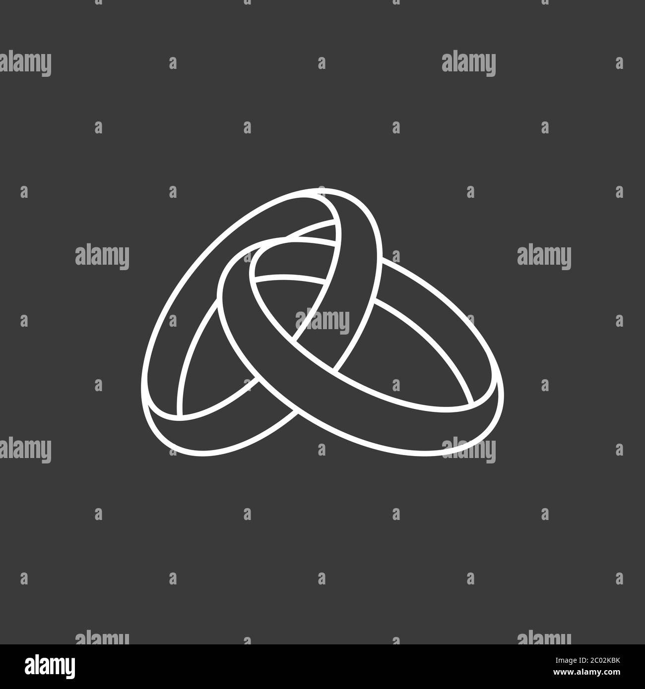 Ring icon, engagement and wedding ring. Vector illustration Stock ...