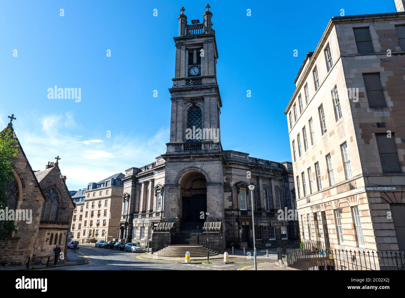 St Stephen’s Church with St Vincent’s Chapel on left at bottom of St