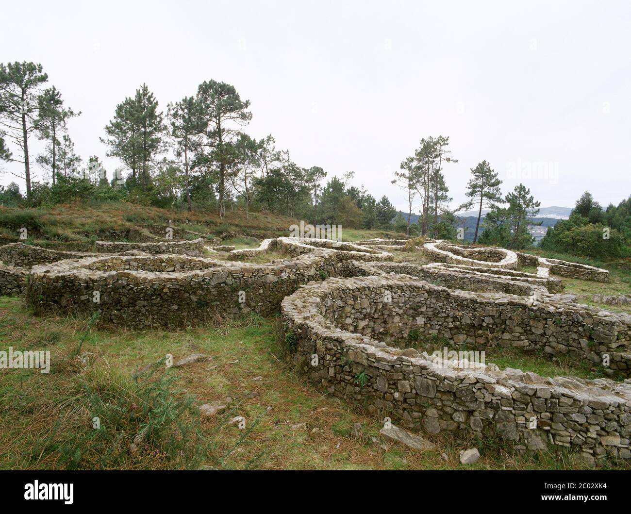 Spain. Galicia. Province of La Coruña. Cabana de Bergantiños. Castro of