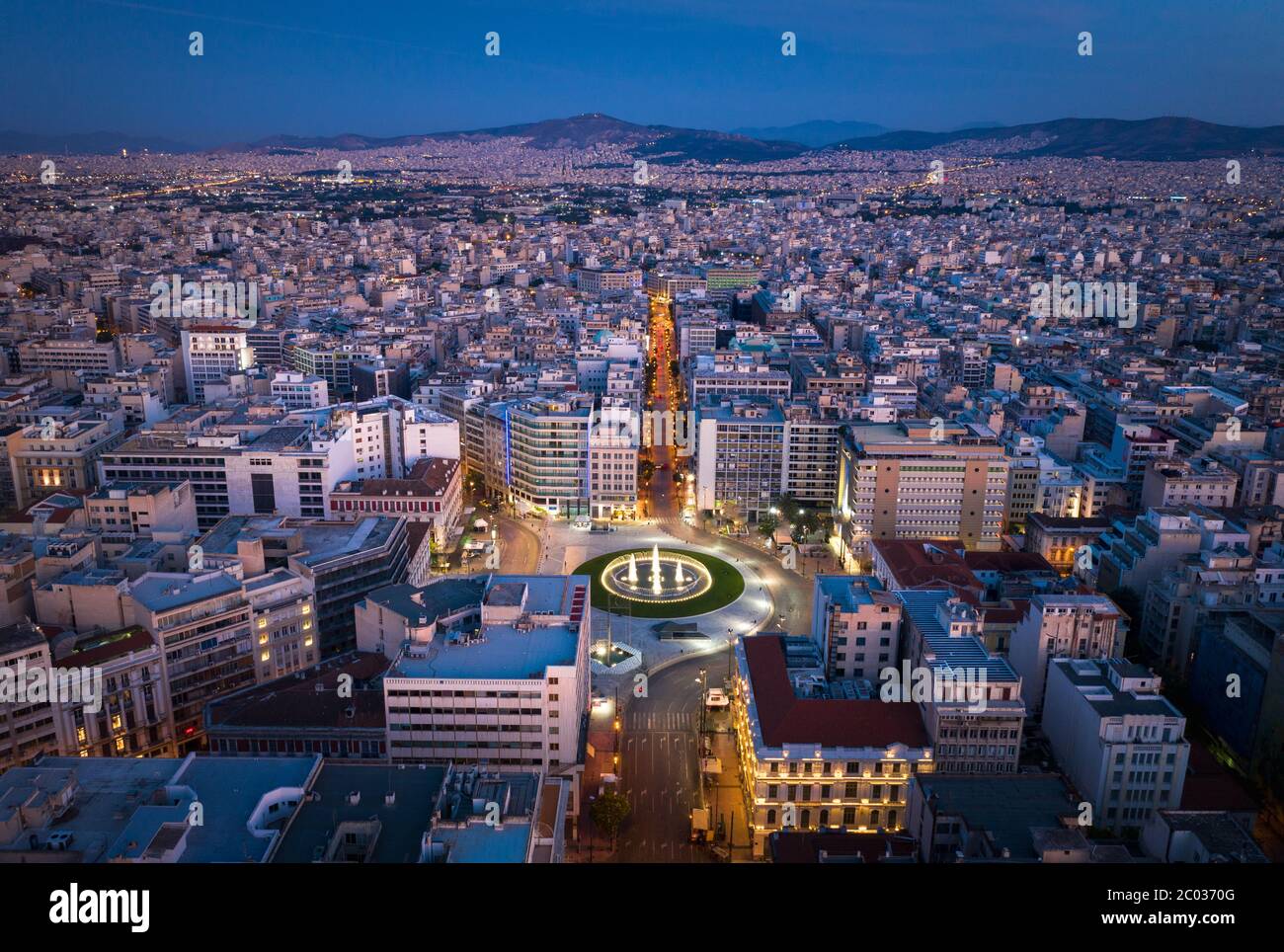 Omonia square athens hi-res stock photography and images - Alamy