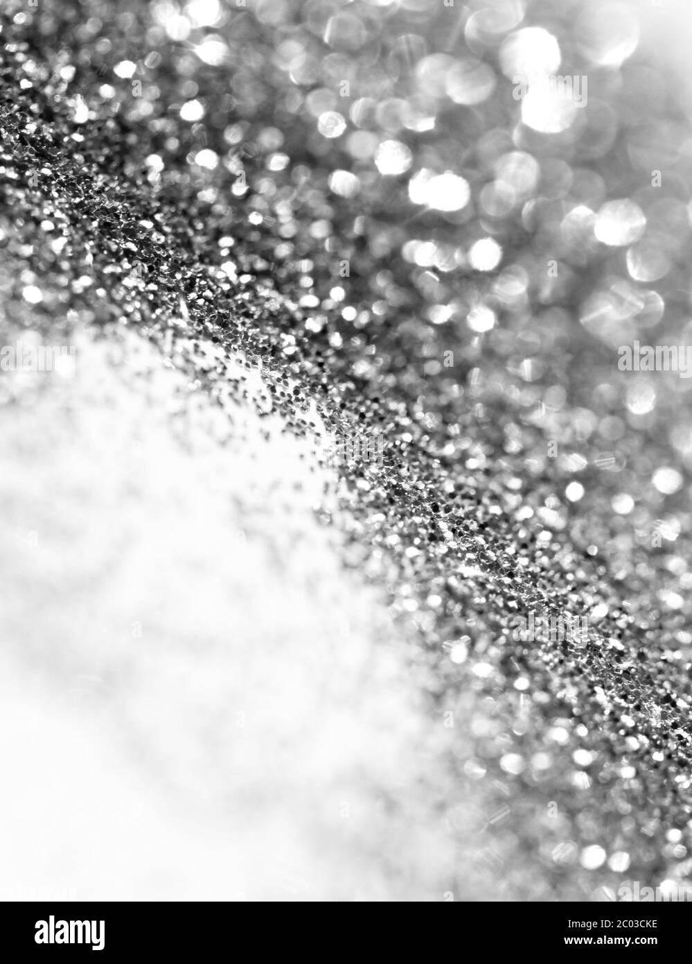 Black And White Glitter Wallpaper