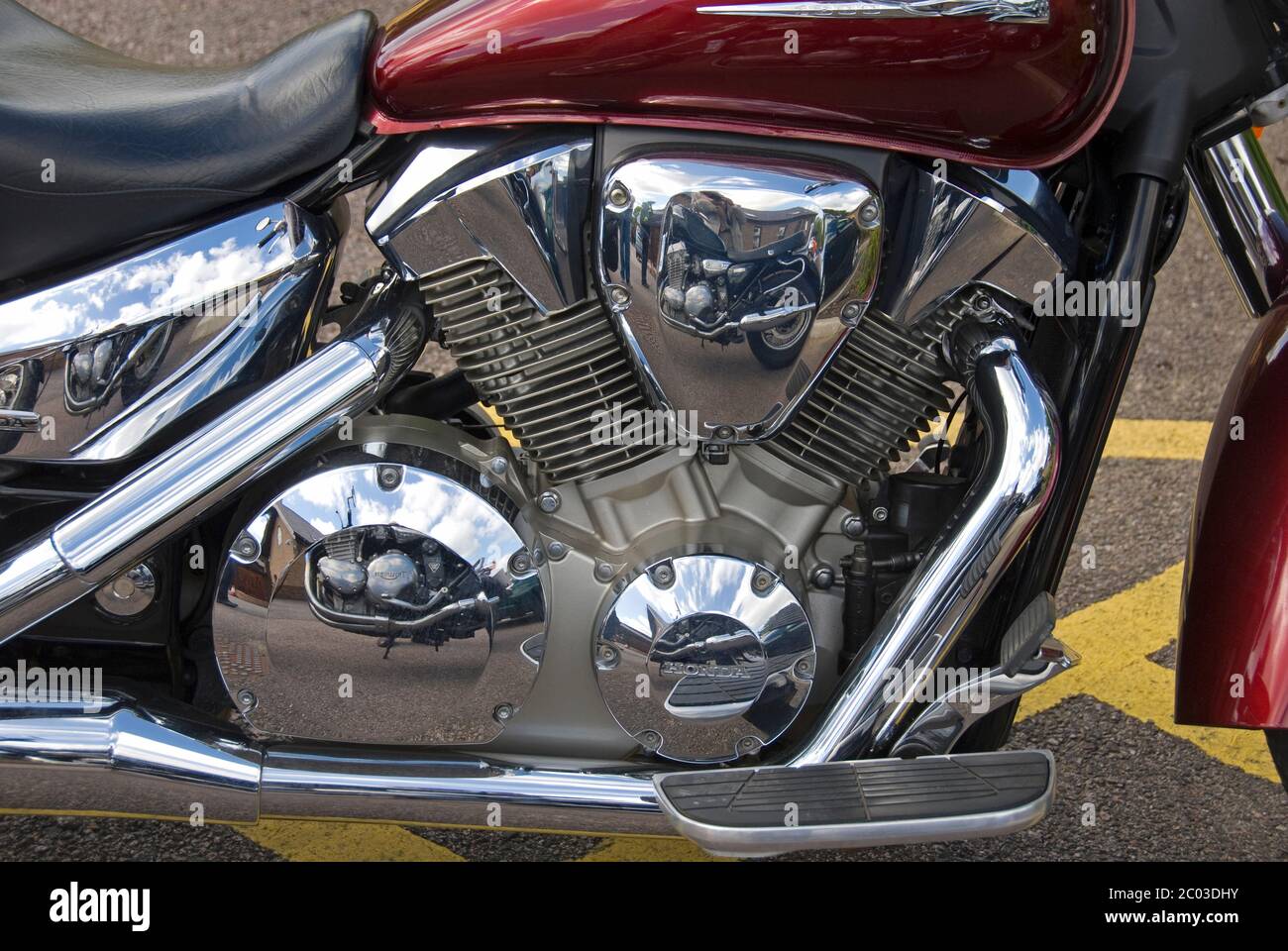 Honda motor bike hires stock photography and images Alamy