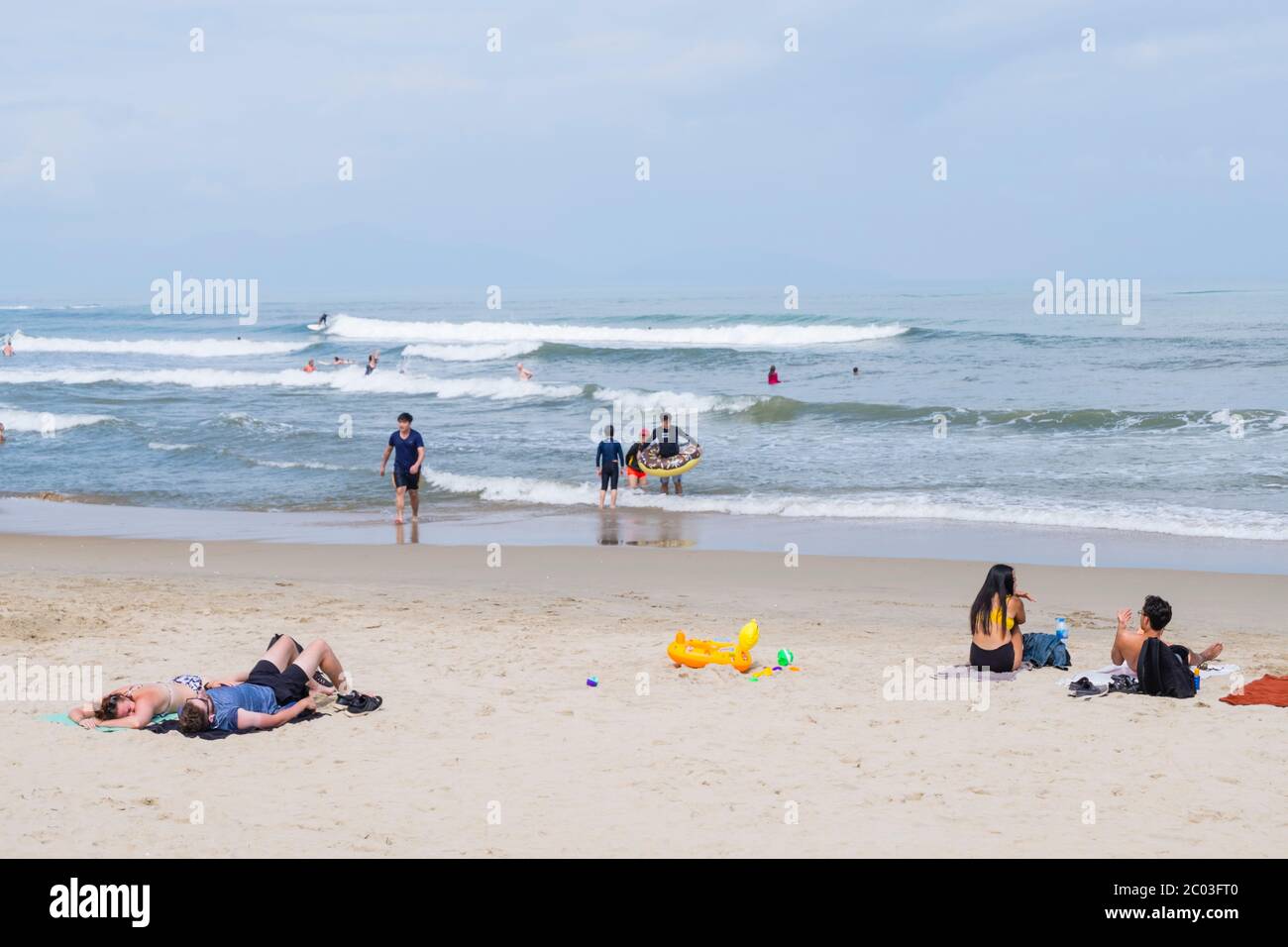An Bang beach, near Hoi An, Vietnam, Asia Stock Photo