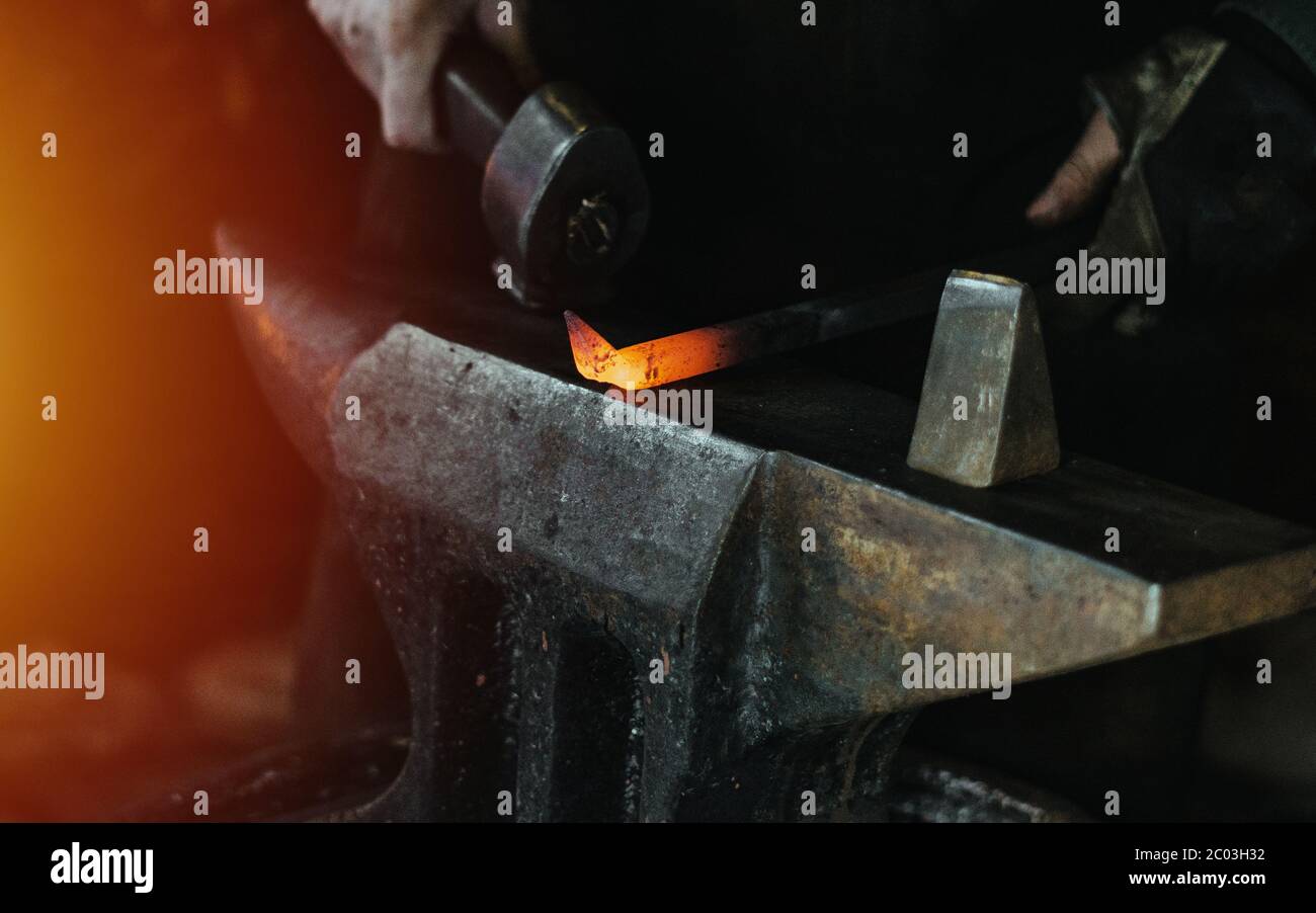 Forging hammer hi-res stock photography and images - Alamy
