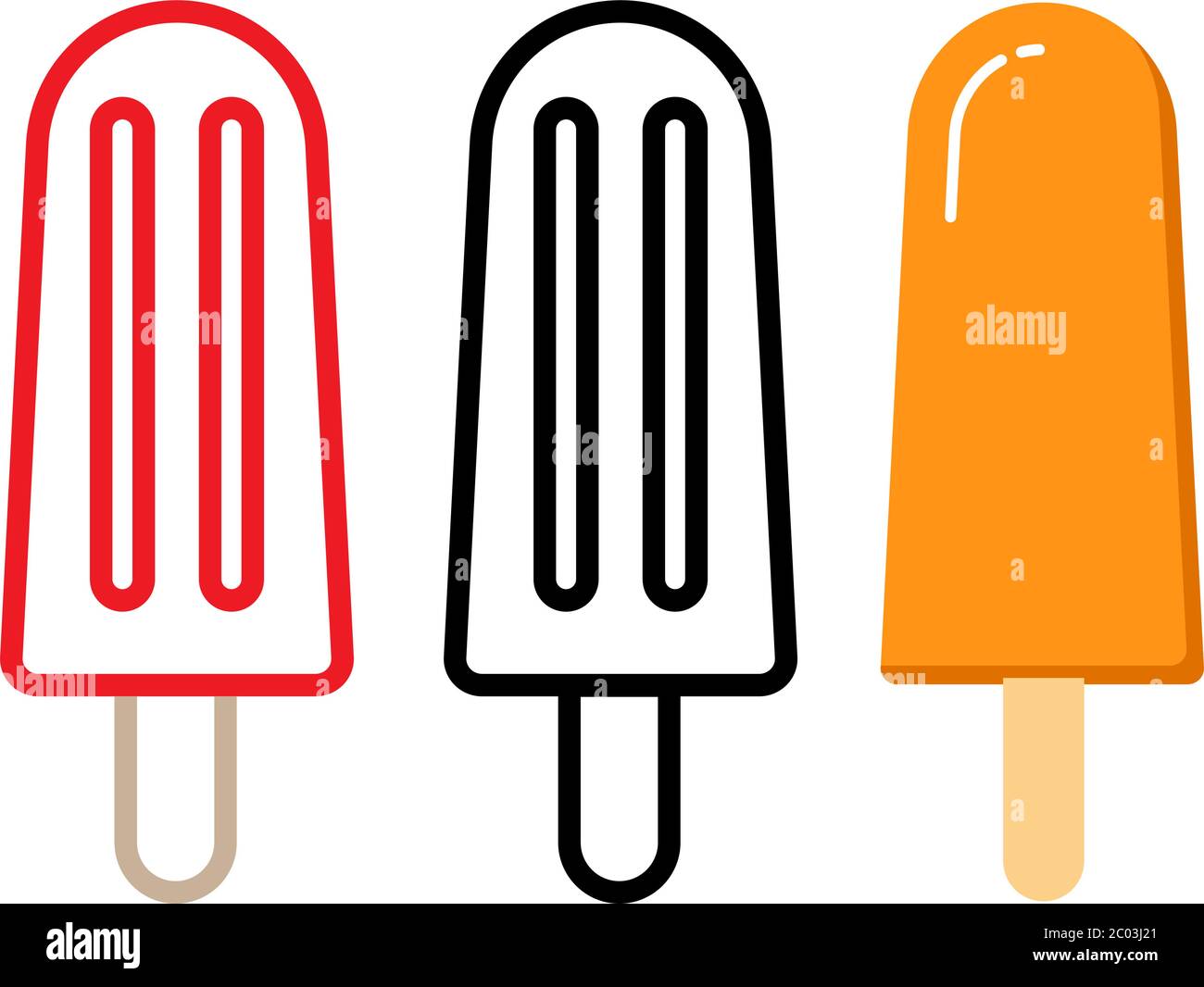 Lolly ice Stock Vector Images - Alamy