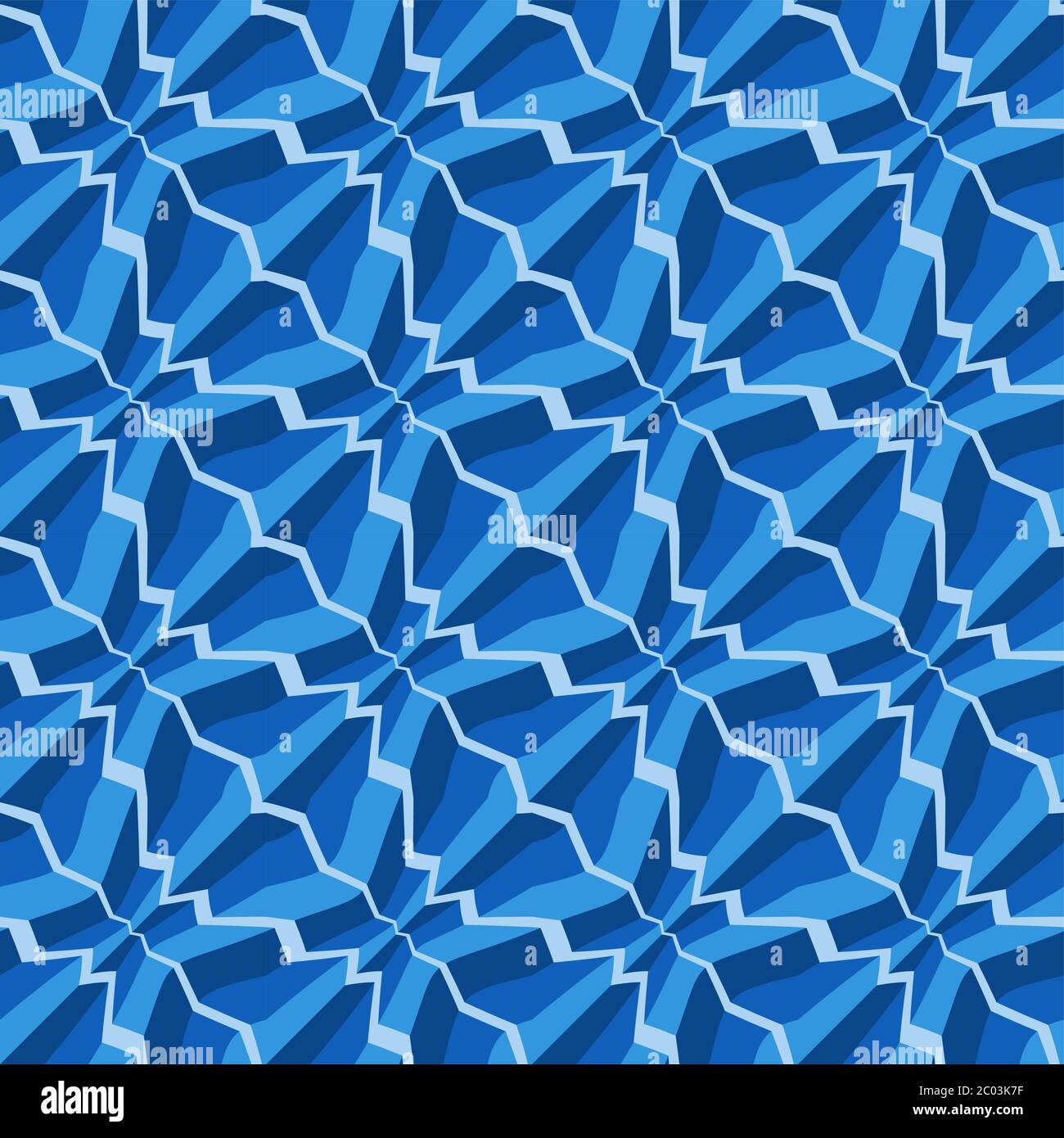 Geometric Seamless Pattern Vector Illustration Stock Vector Image & Art ...
