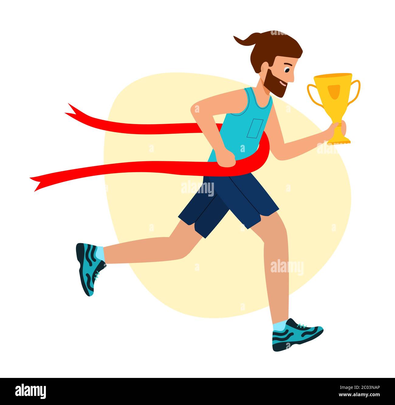 Finish line Cut Out Stock Images & Pictures - Alamy