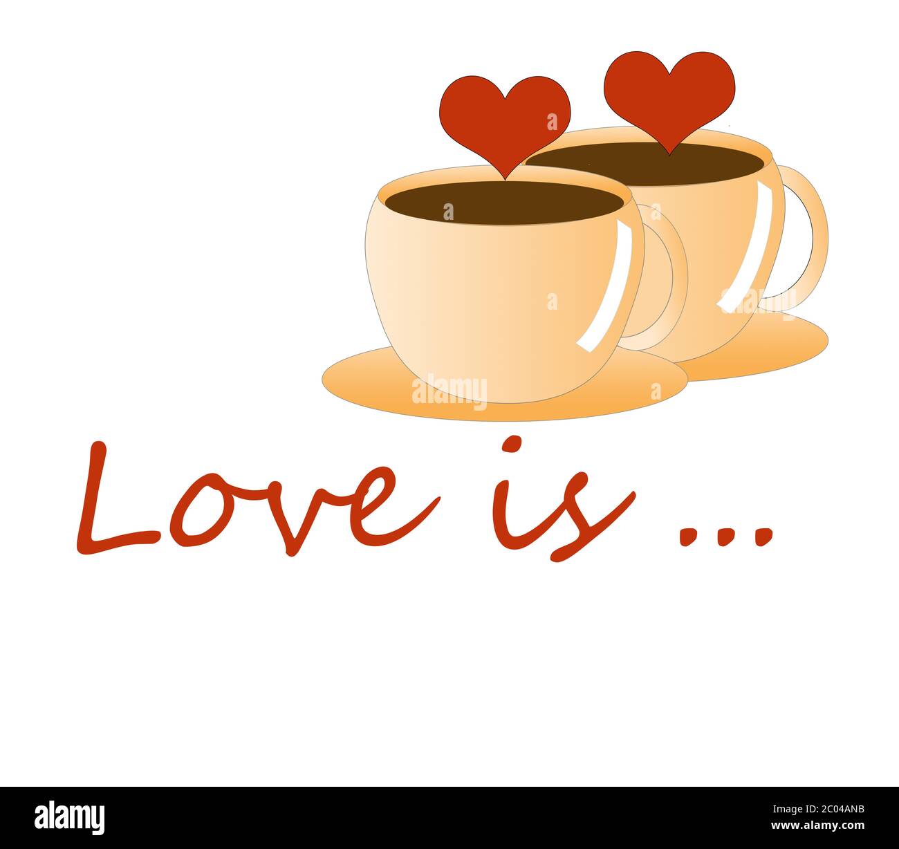 Coffee inscription Cut Out Stock Images & Pictures - Alamy