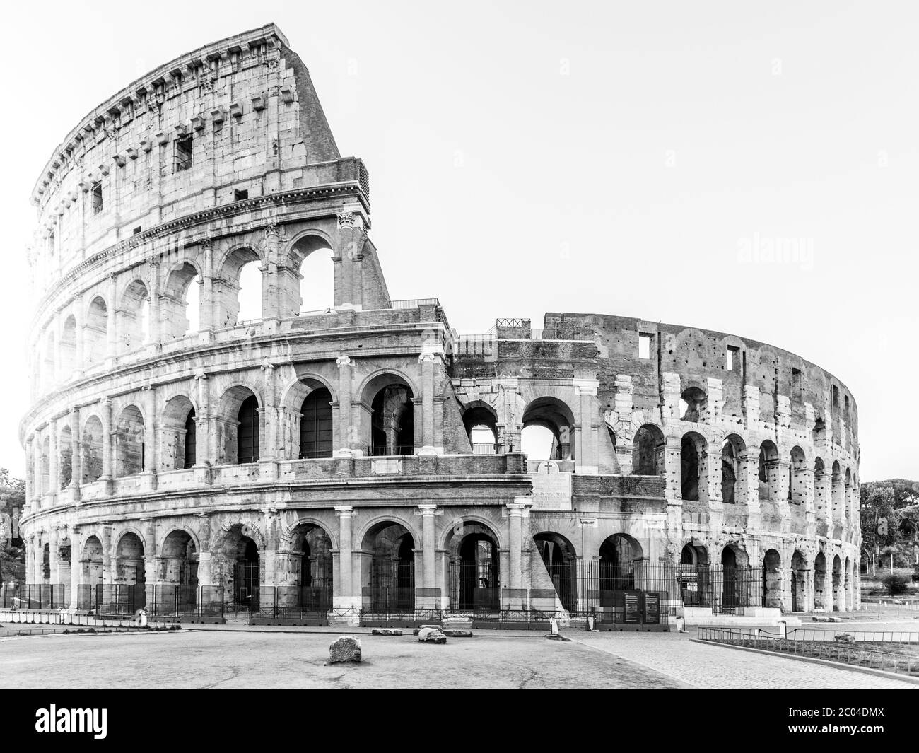 The old amphitheatre Black and White Stock Photos & Images - Alamy