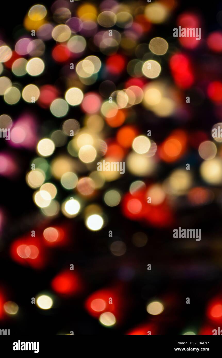 Abstract blur lights Stock Photo