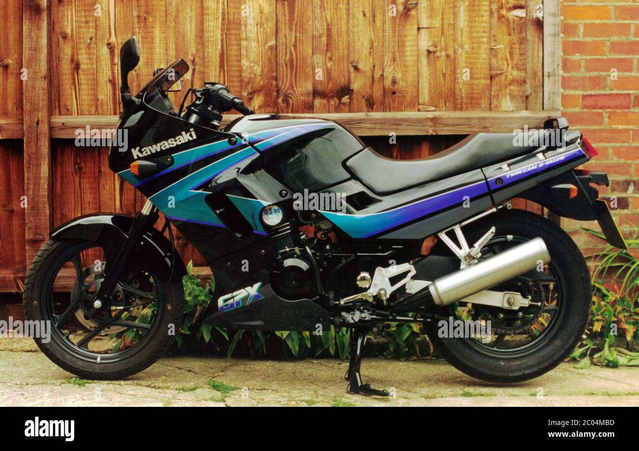 Kawasaki GPX 250 Motorcycle 1995 Stock Photo Alamy