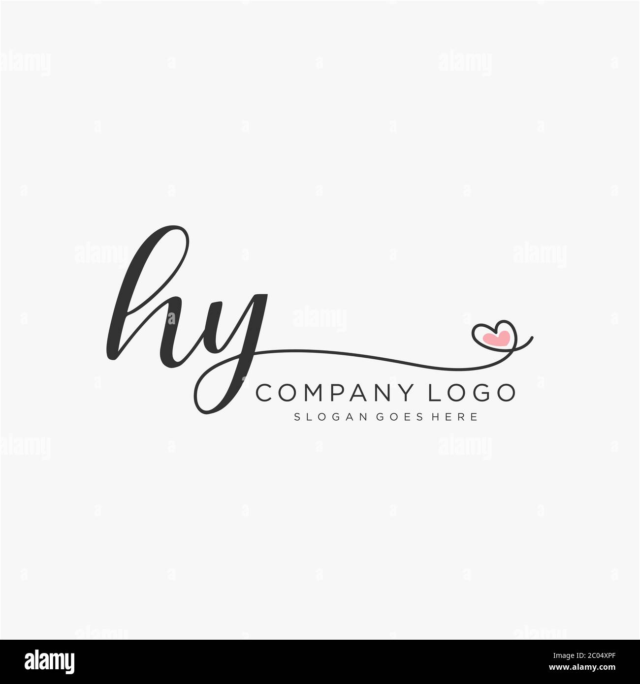 YL Initial handwriting logo template vector Stock Vector Image & Art - Alamy