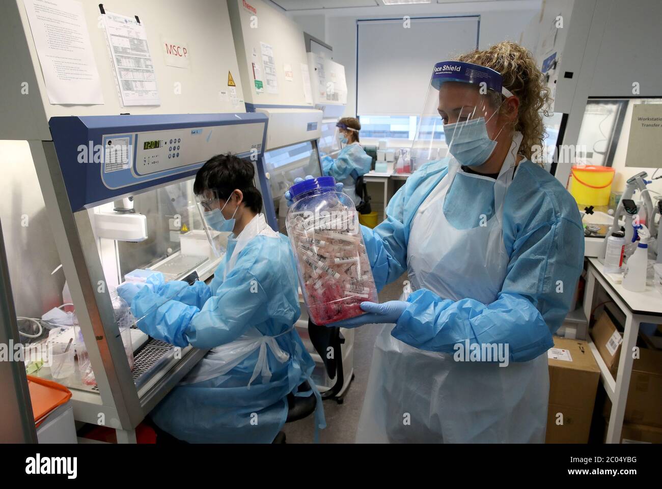 Scientist working lighthouse laboratory queen elizabeth university