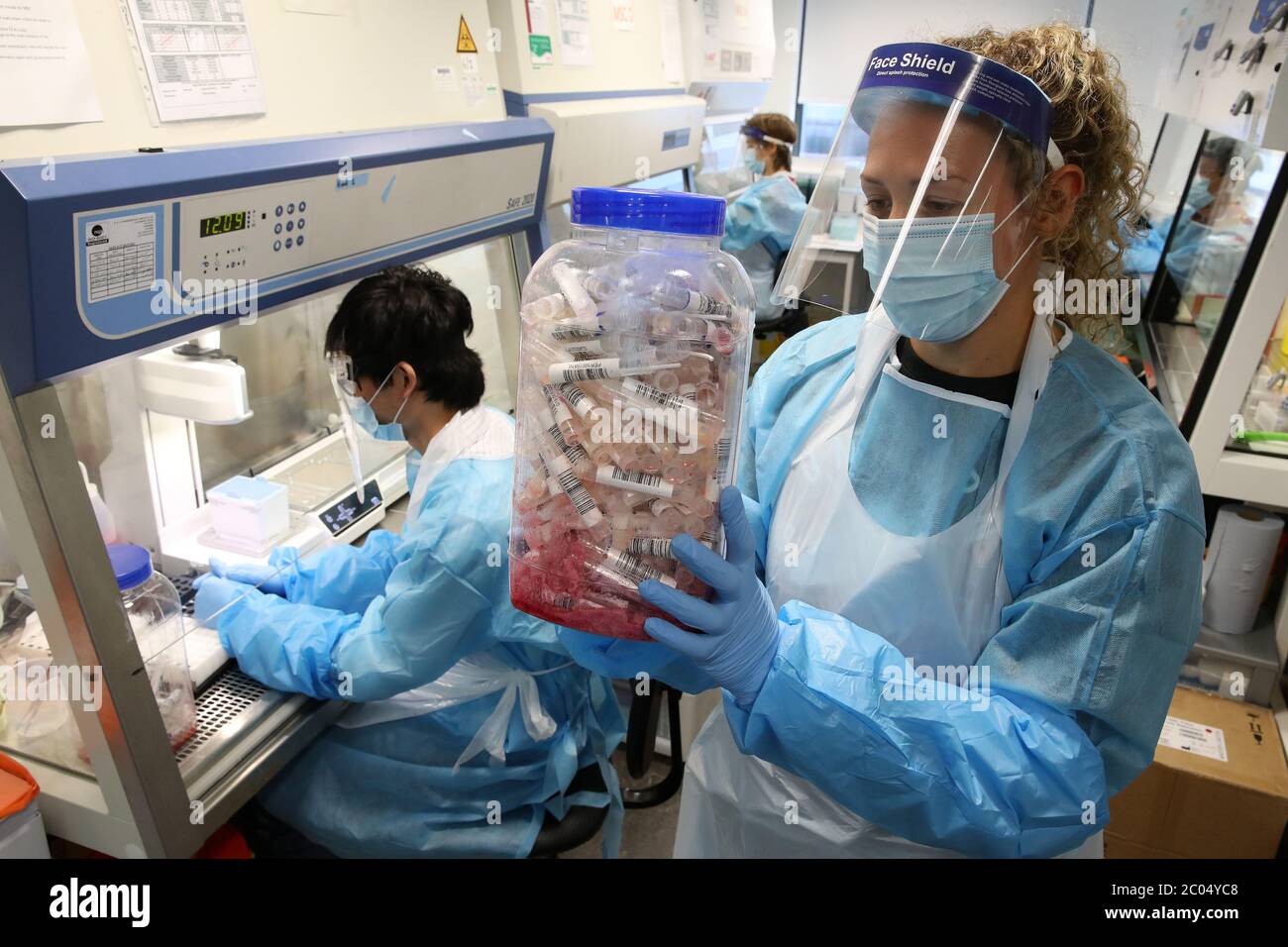 Scientist working lighthouse laboratory queen elizabeth university