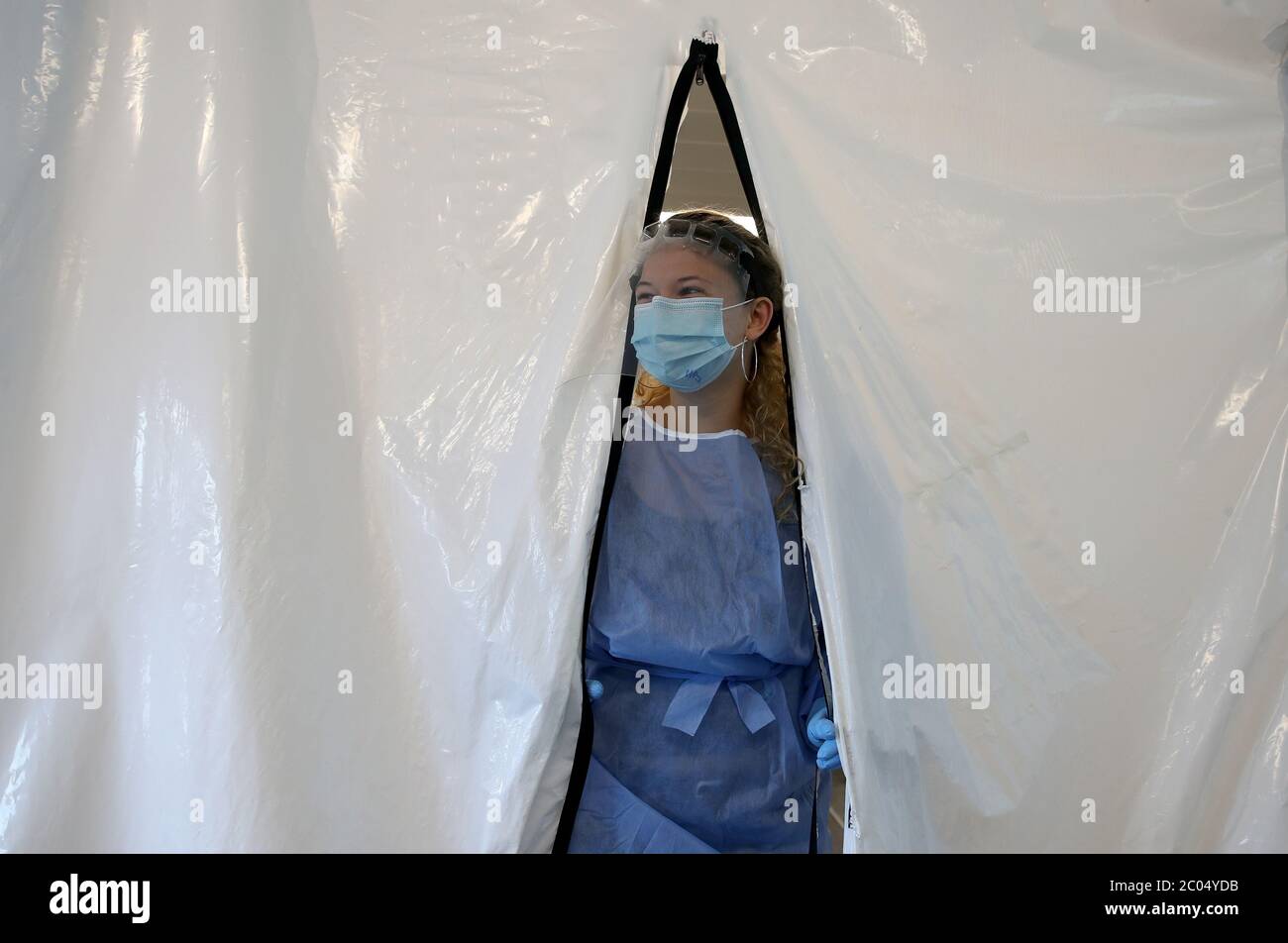 Scientist working lighthouse laboratory queen elizabeth university ...