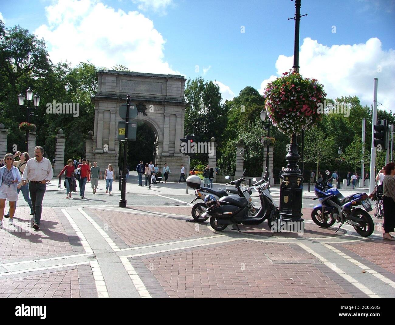 Dublin city landscape Stock Photo Alamy