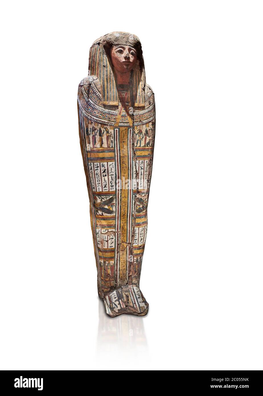 Egypt mummy and ba Cut Out Stock Images & Pictures - Alamy