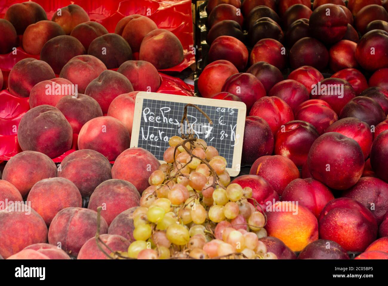 Les Halles (covered indoor market), Dinard, Brittany, France Stock Photo Alamy