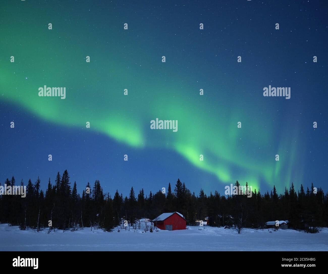 Northern Lights Stock Photo