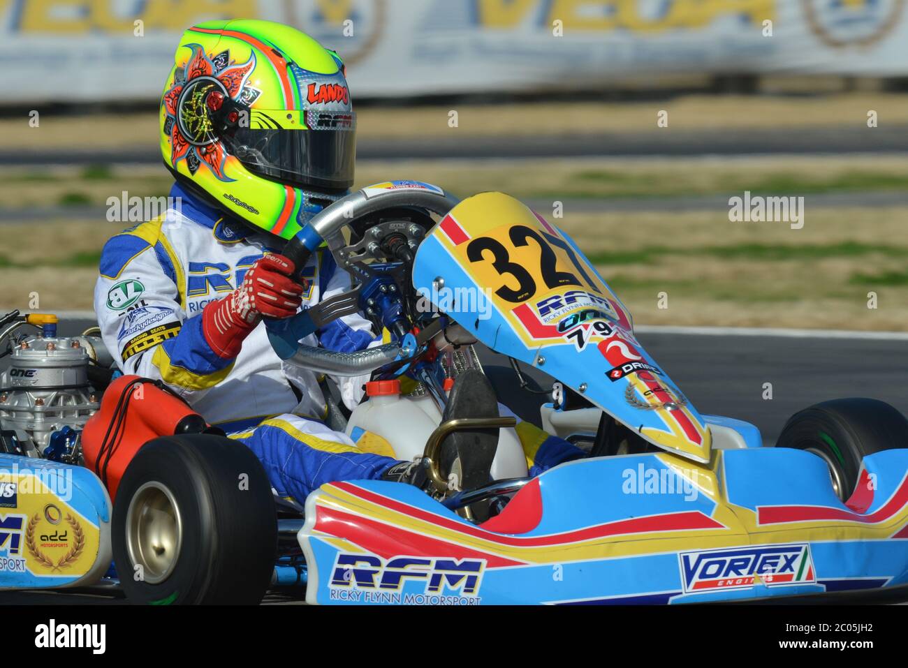 Lando Norris's karting career 2013 Stock Photo Alamy