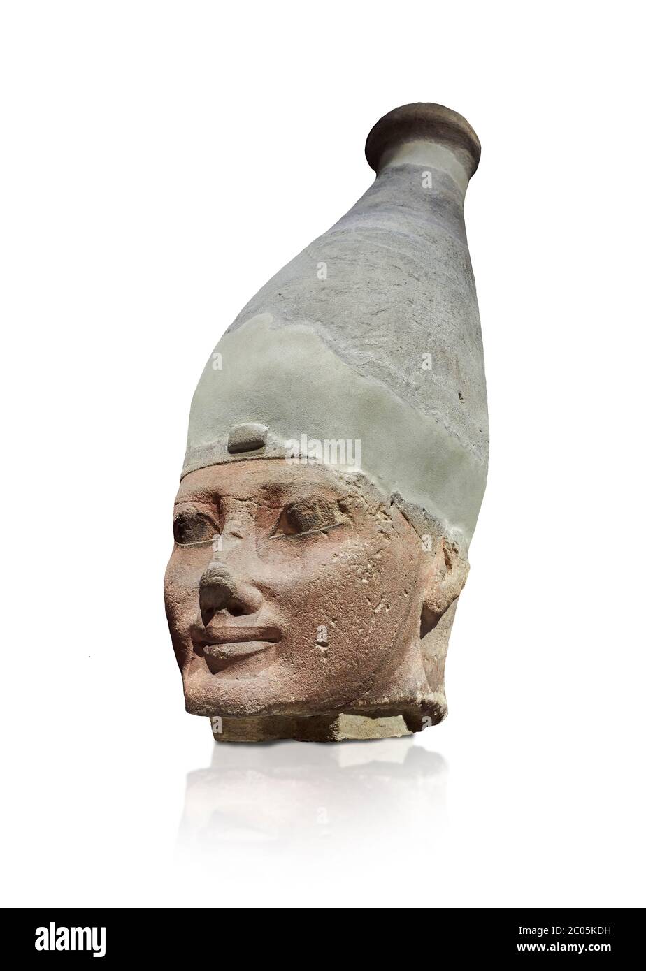 Ancient Egyptian head of a Thutmosid Thutmose king, New Kingdom, 18th