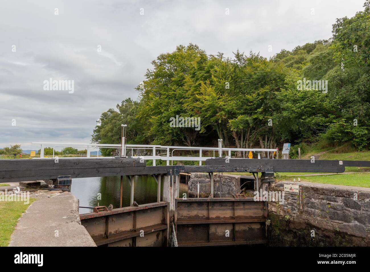 Crinan Canal, Lochgilphead, Scotland, UK Stock Photo Alamy