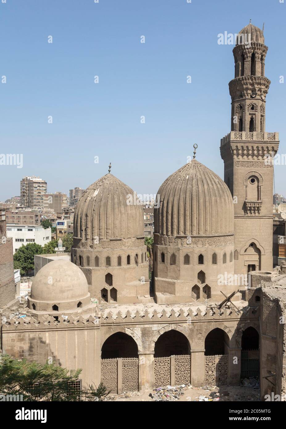 Cairo, Egypt,Complex of Salar and Sanjar Stock Photo