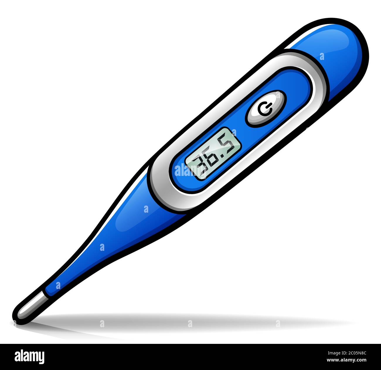 Medical thermometer clipart hi-res stock photography and images - Alamy