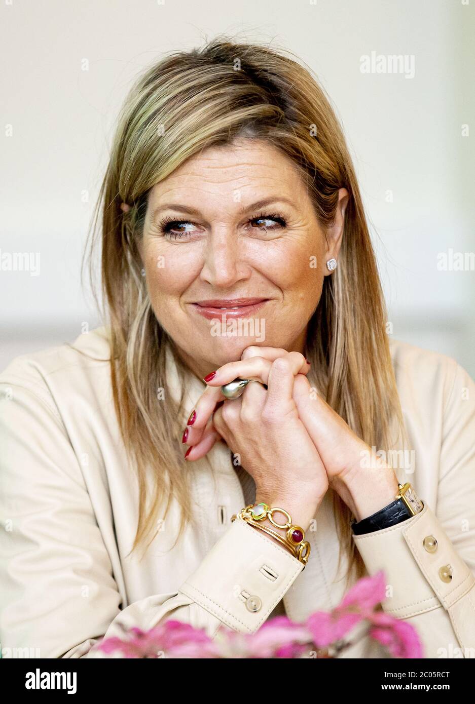 Rotterdam, Netherlands. 11th June, 2020. Queen Maxima of The