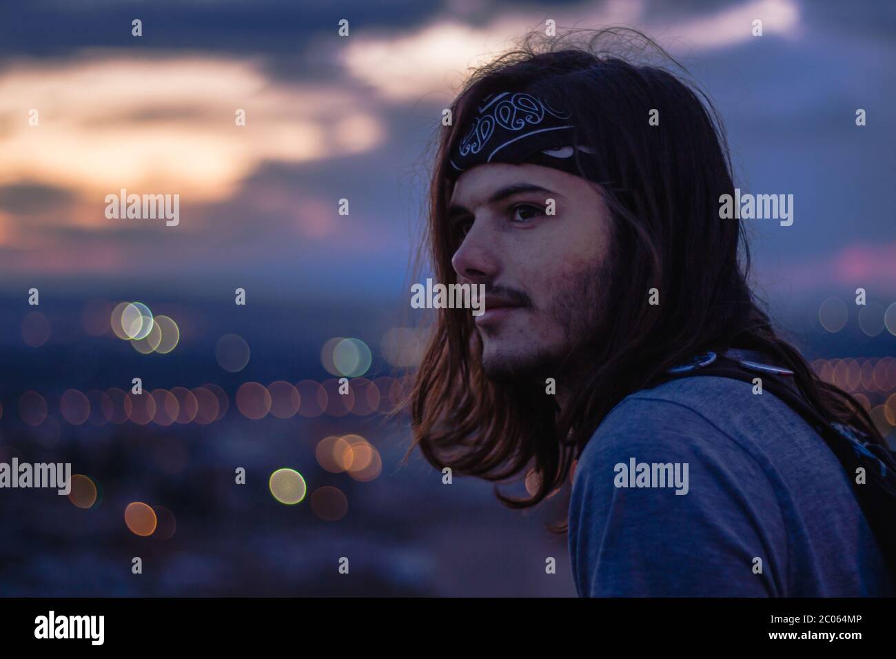 Hair bandana hi-res stock photography and images - Alamy