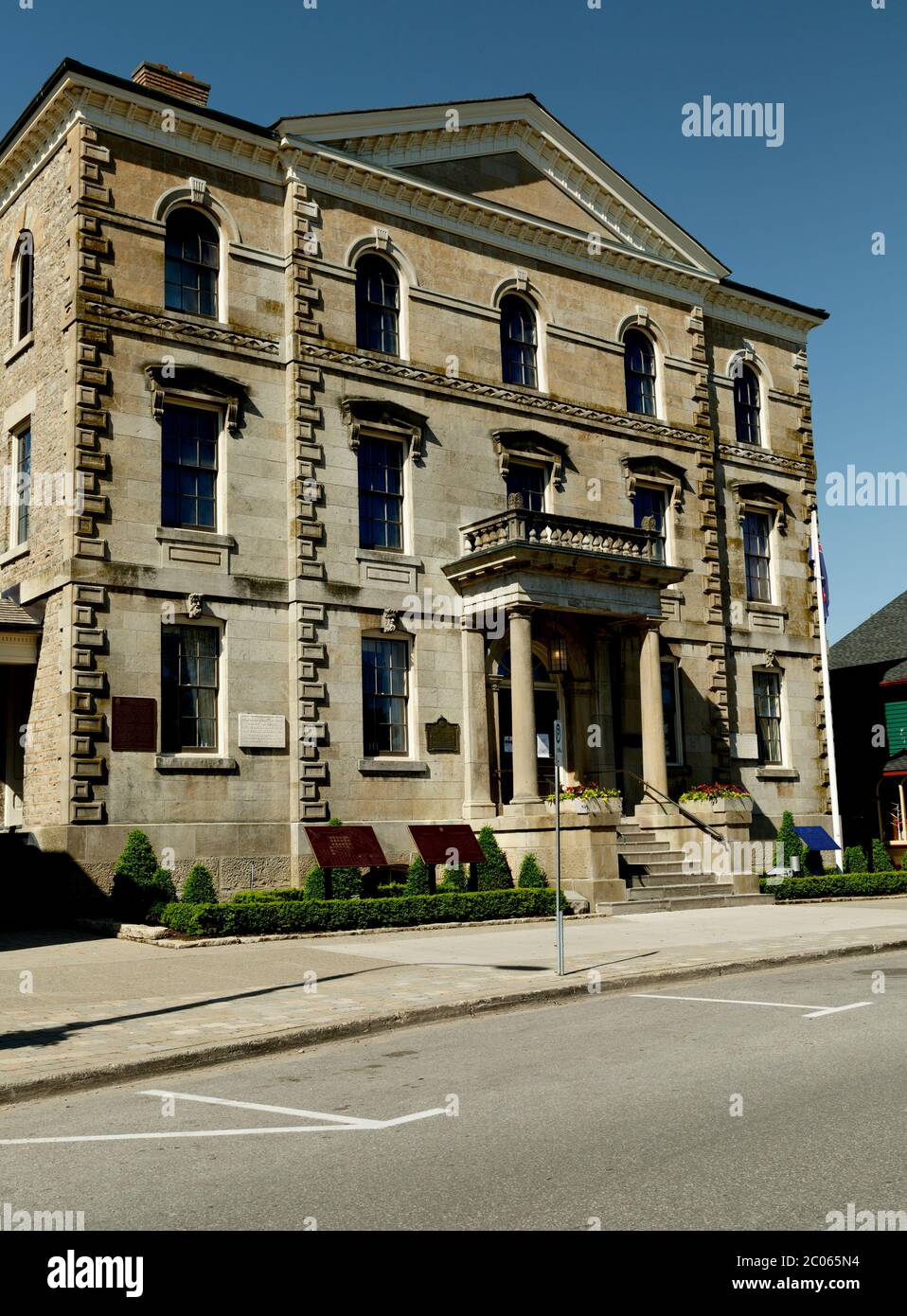 Old Court house on Queen Street NiagaraontheLake Ontario Canada