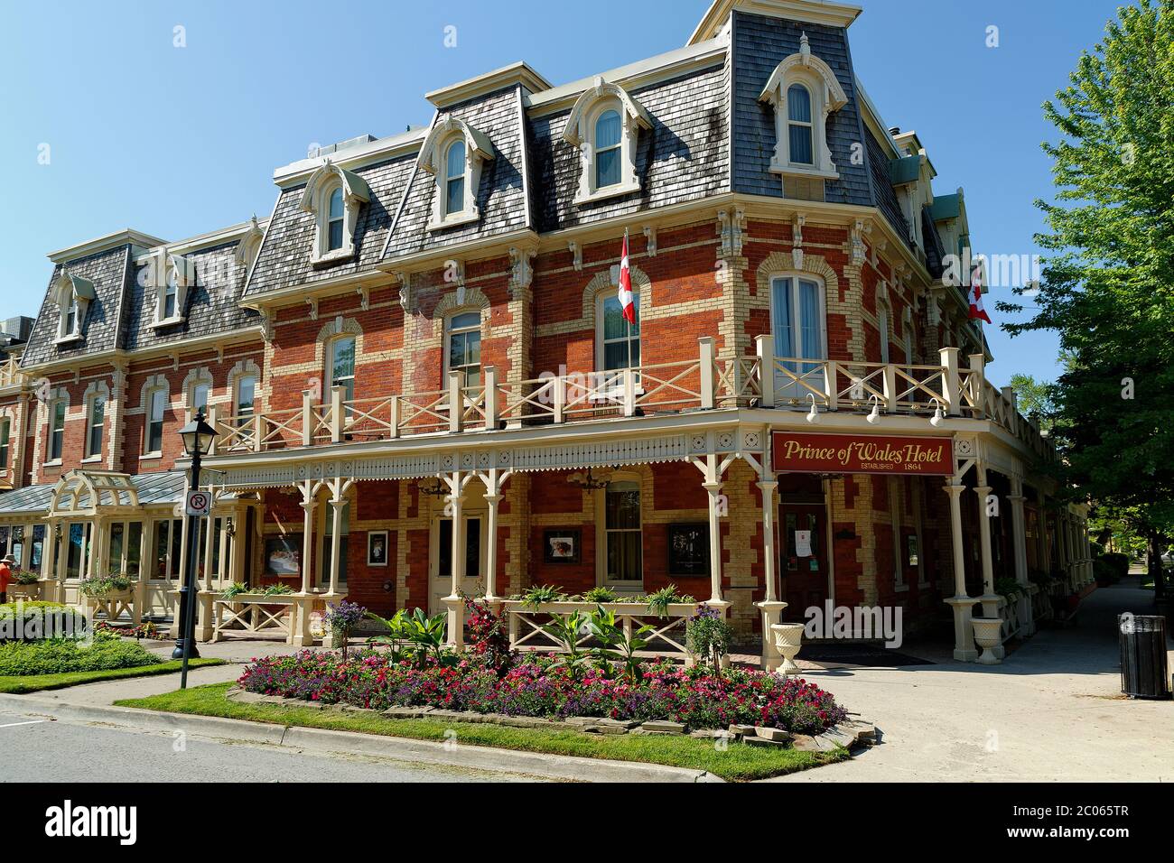 Prince Of Wales Ontario Canada The Prince of Wales Hotel Niagara-on-the-Lake Ontario Canada Stock