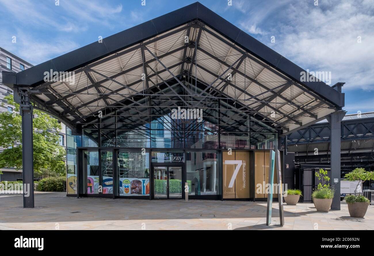 Handyside Canopy (1888) in the Kings Cross goods yard created to