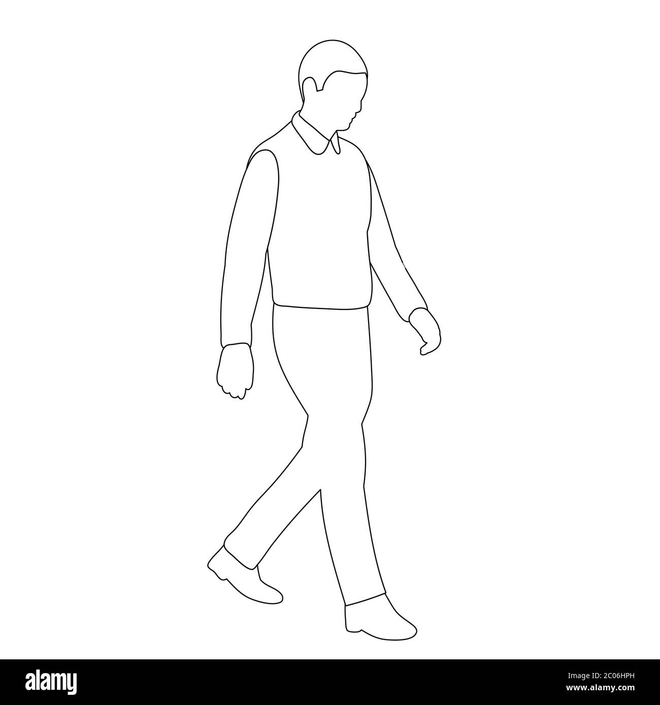 People Walking Sketch Images  Browse 24498 Stock Photos Vectors and  Video  Adobe Stock