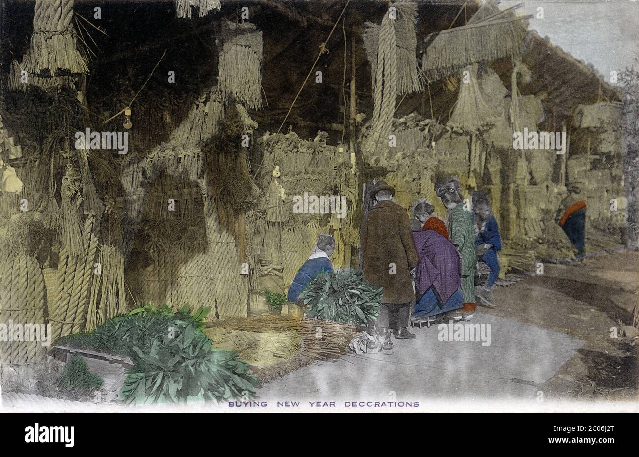 Japanese rice rope hi-res stock photography and images - Alamy