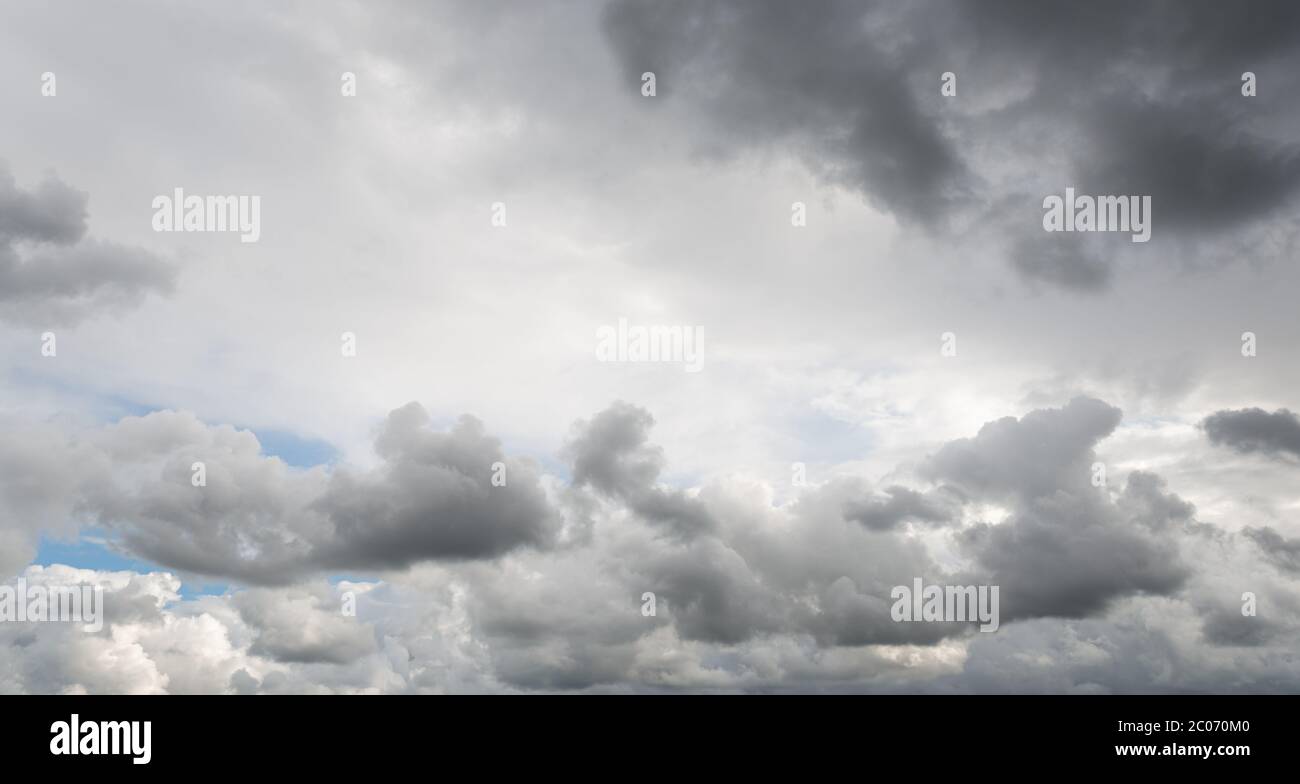 Dark cloudy sky Stock Photo