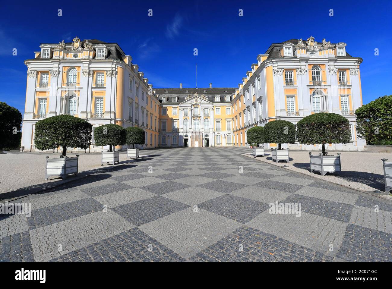 The Baroque Augustusburg Palace. Brühl, Germany, Europe. Stock Photo