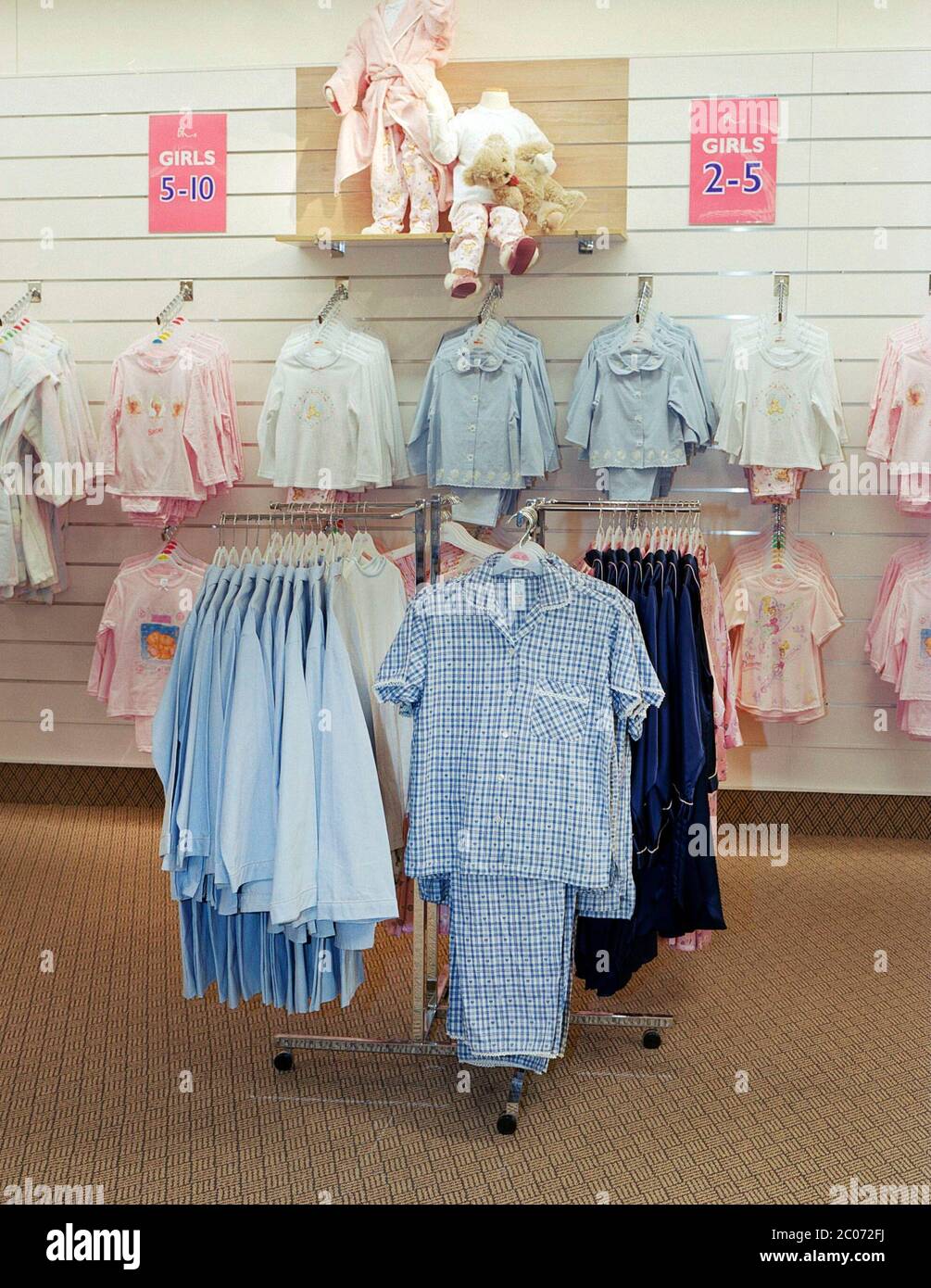 British Homes Stores, displays of clothing & Household goods, in 1996