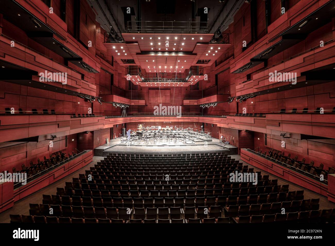 Interior Of Large Theater In The Harpa Concert Hall Reykjavik Iceland Interior Of Large Theater In The Harpa Concert Hall Reykjavik Iceland