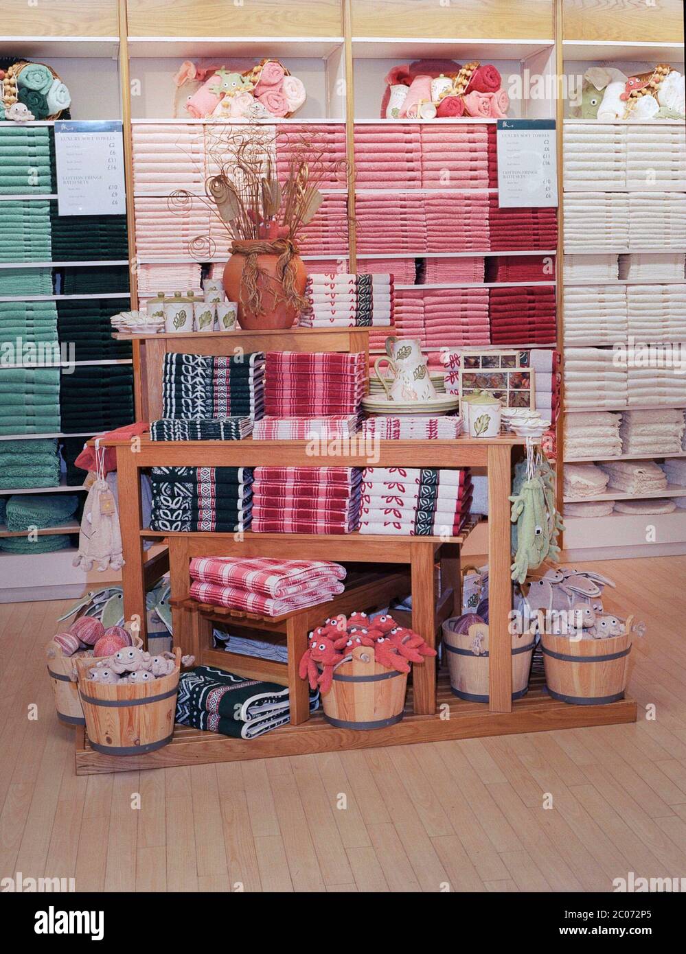 British Homes Stores, displays of clothing & Household goods, in 1996