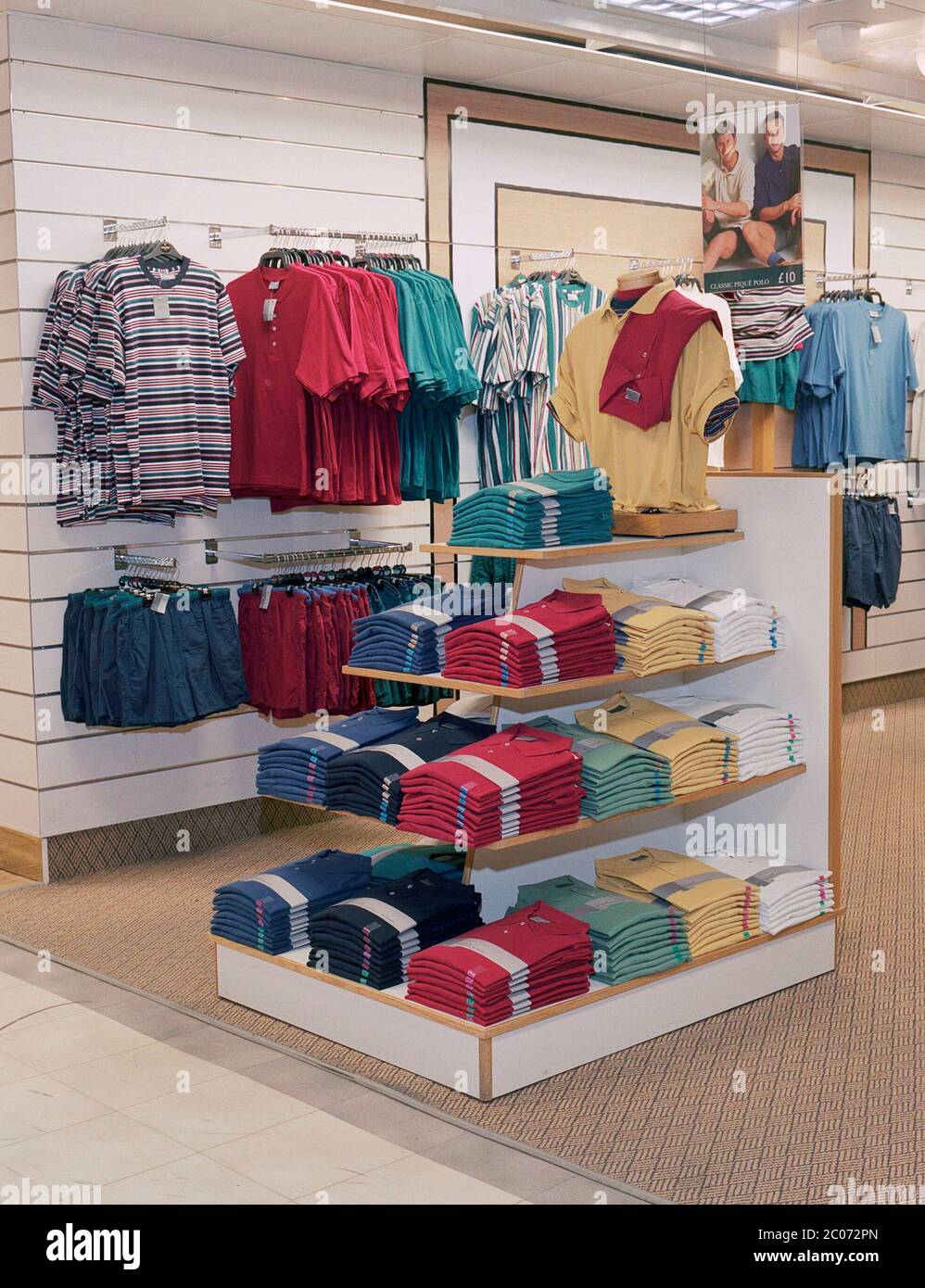 British Homes Stores, displays of clothing & Household goods, in 1996