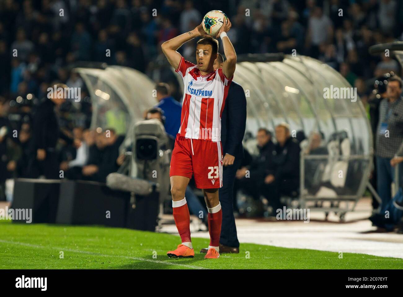 Crvena zvezda fans hi-res stock photography and images - Alamy