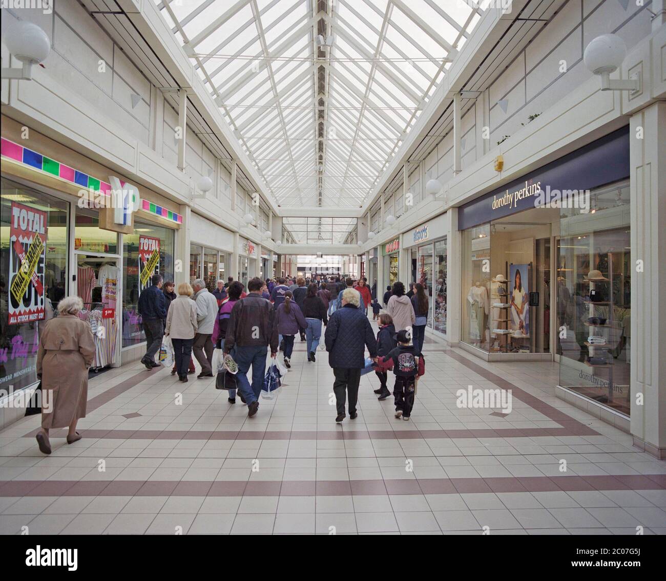 1996, The Spinning Gate Shopping Centre, Leigh, Lancashire, North West