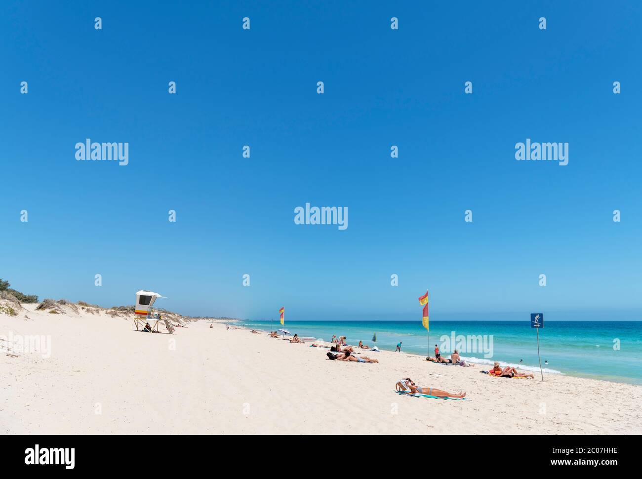 Scarborough Beach, Perth, Western Australia, Australia Stock Photo