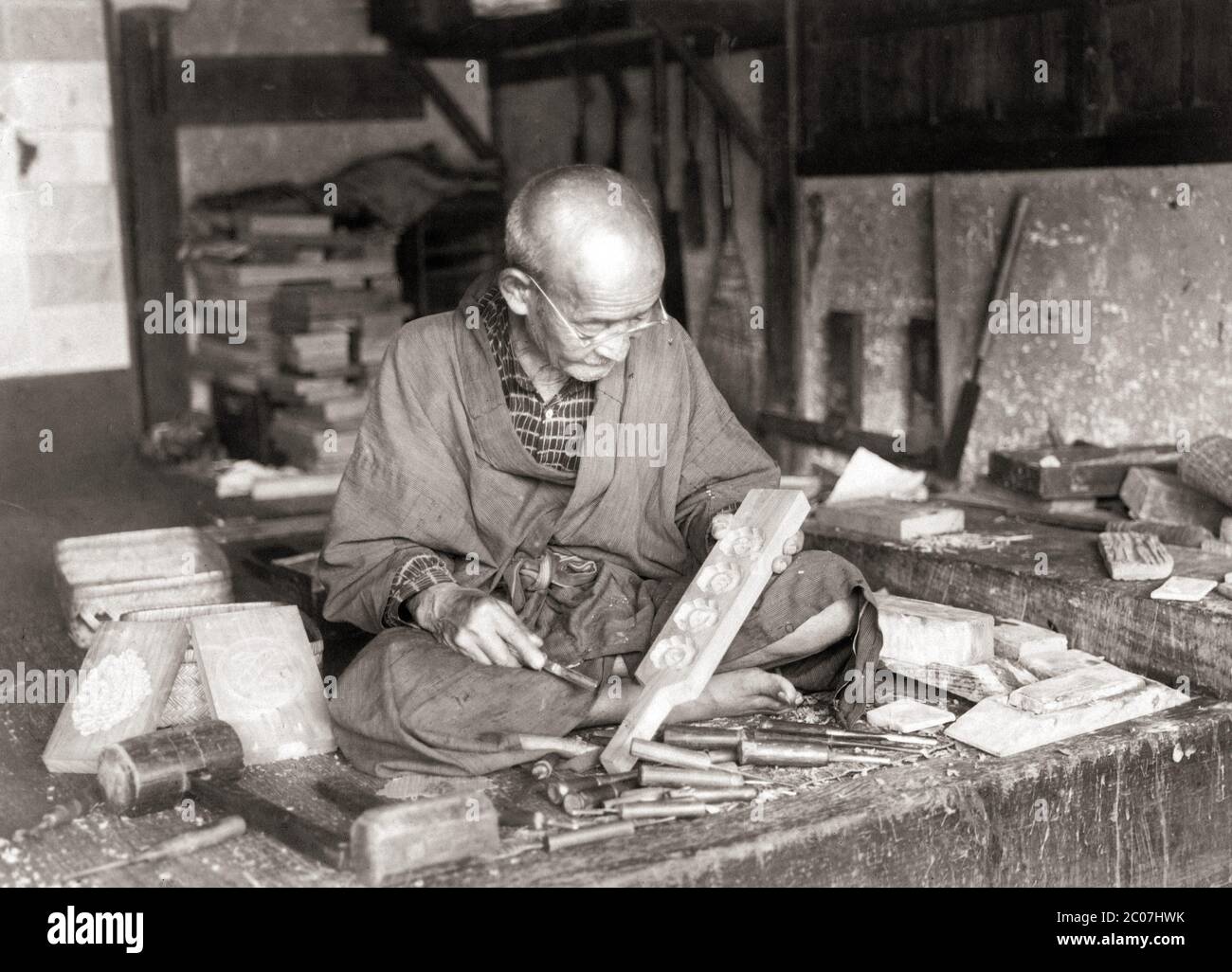 Japanese woodworking hi-res stock photography and images - Alamy