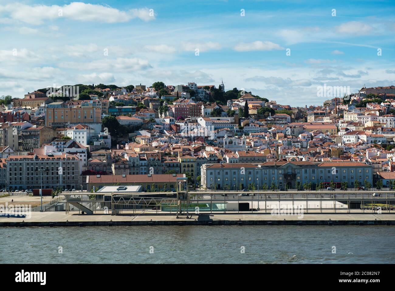 Port of Lisbon is the third largest port in Portugal, located where the  River Tagus and the Atlantic Ocean meet, Lisbon, Portugal Stock Photo -  Alamy