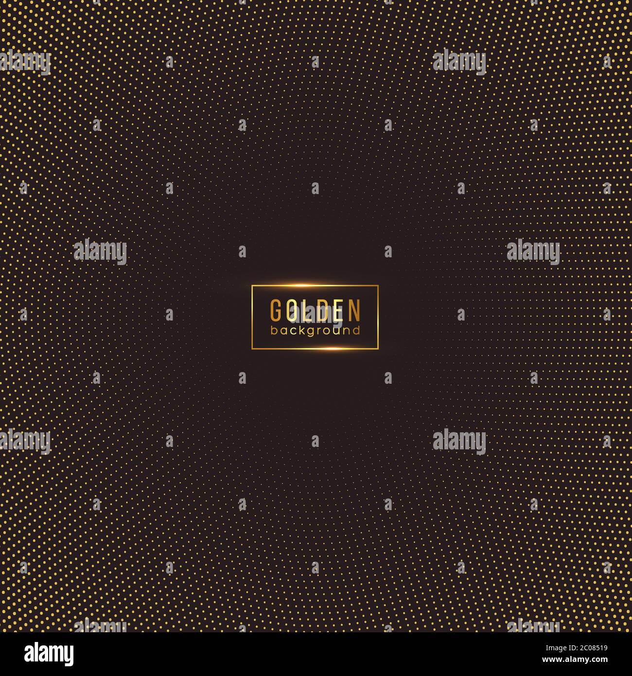 Abstract golden background. Stock Vector