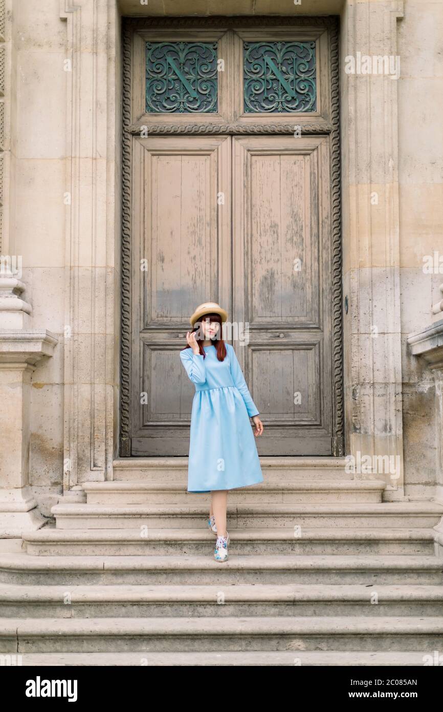 princess polly baby blue dress Z
