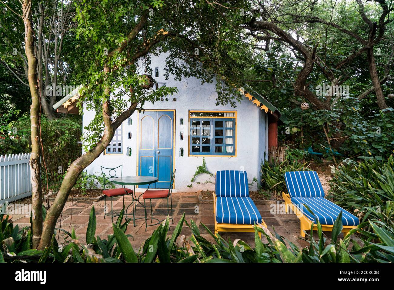 Jamaica, Treasure Beach, Jakes Hotel Stock Photo Alamy
